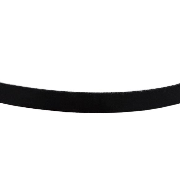 Black Choker Adjustable 12.5' - 15' inch Classic Trendy Choker  #2 - Picture 12 of 12